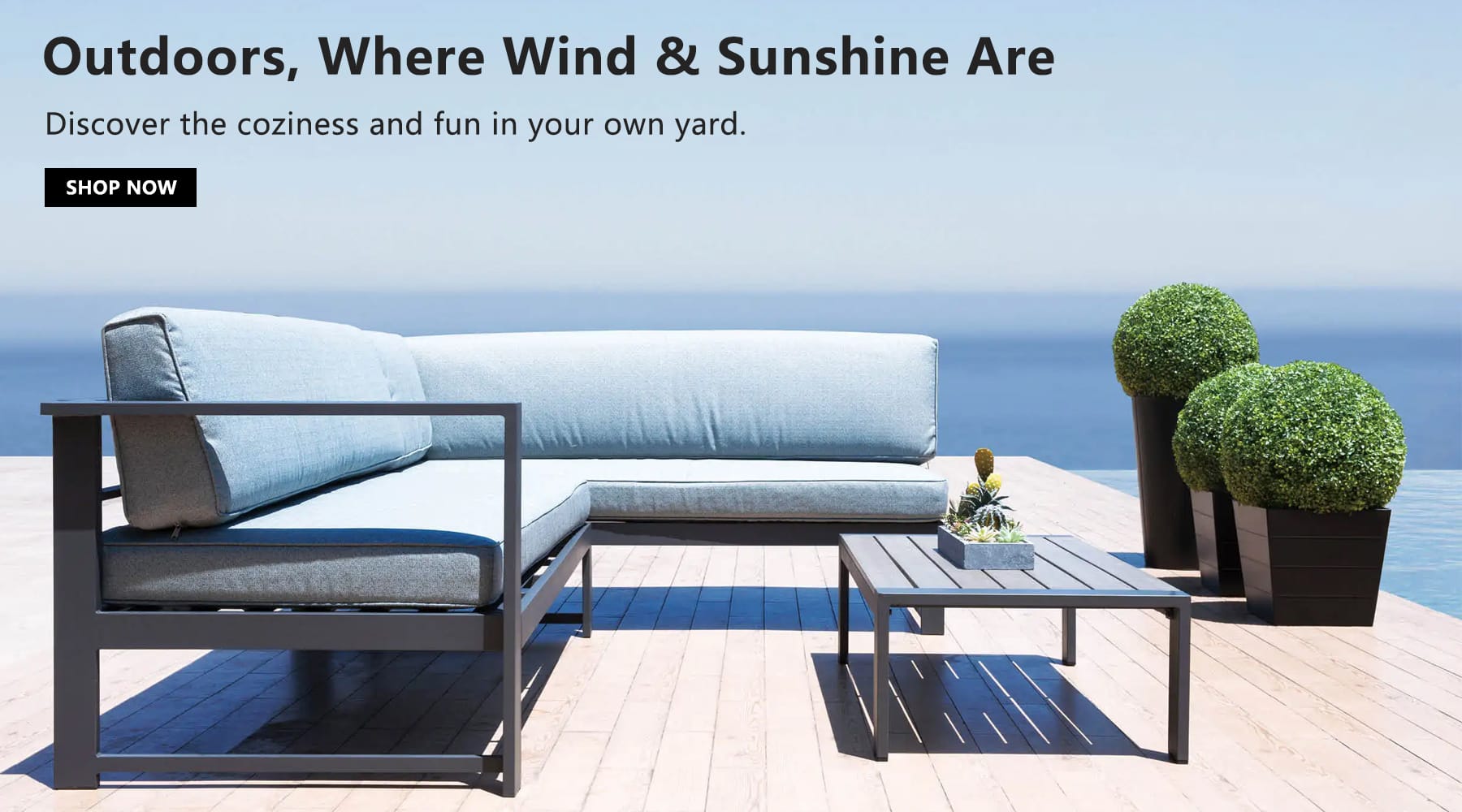 WMT Outdoor Furniture Standard & Customization